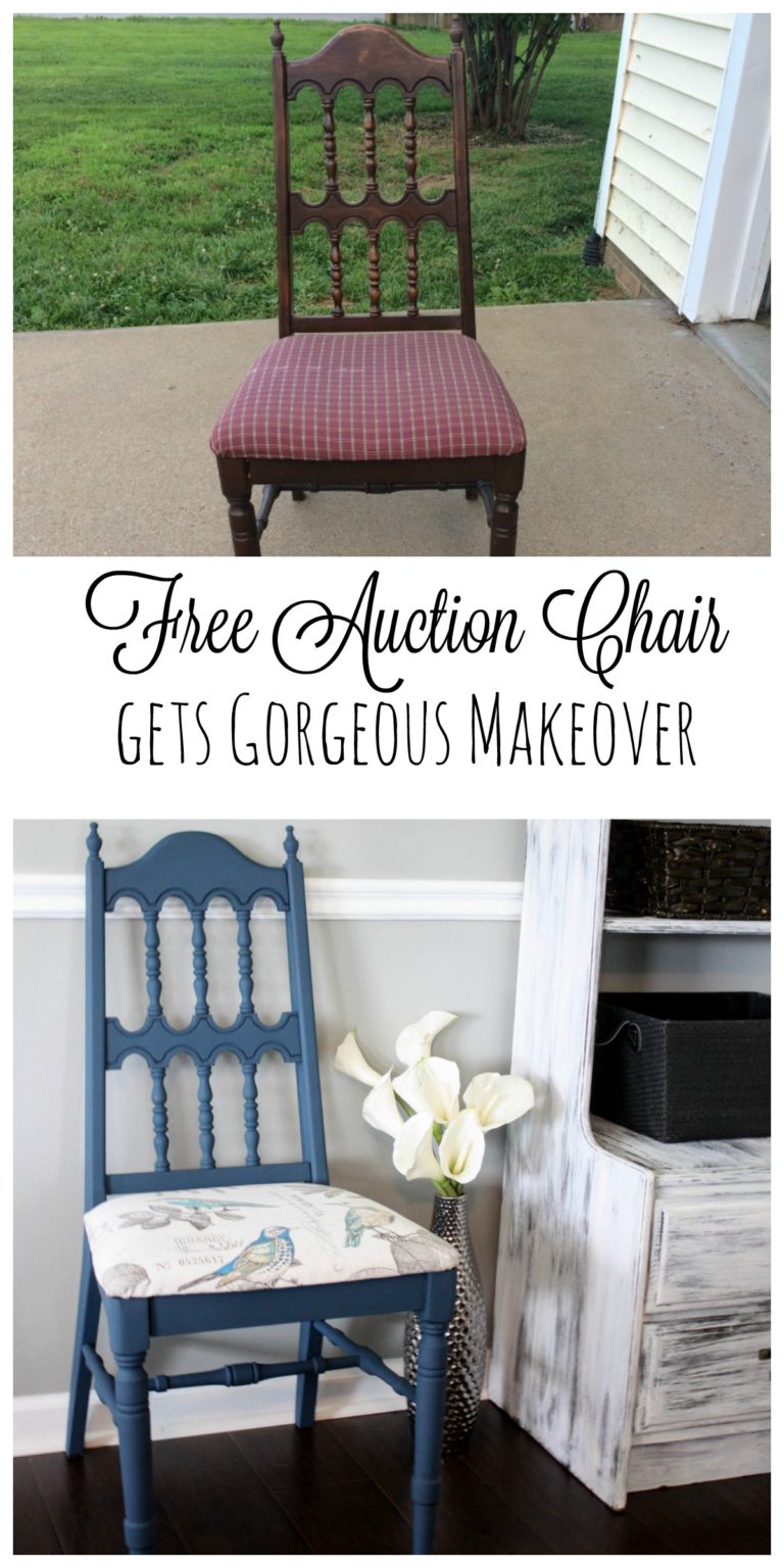 Free Auction Chair gets Revived - Re-Fabbed