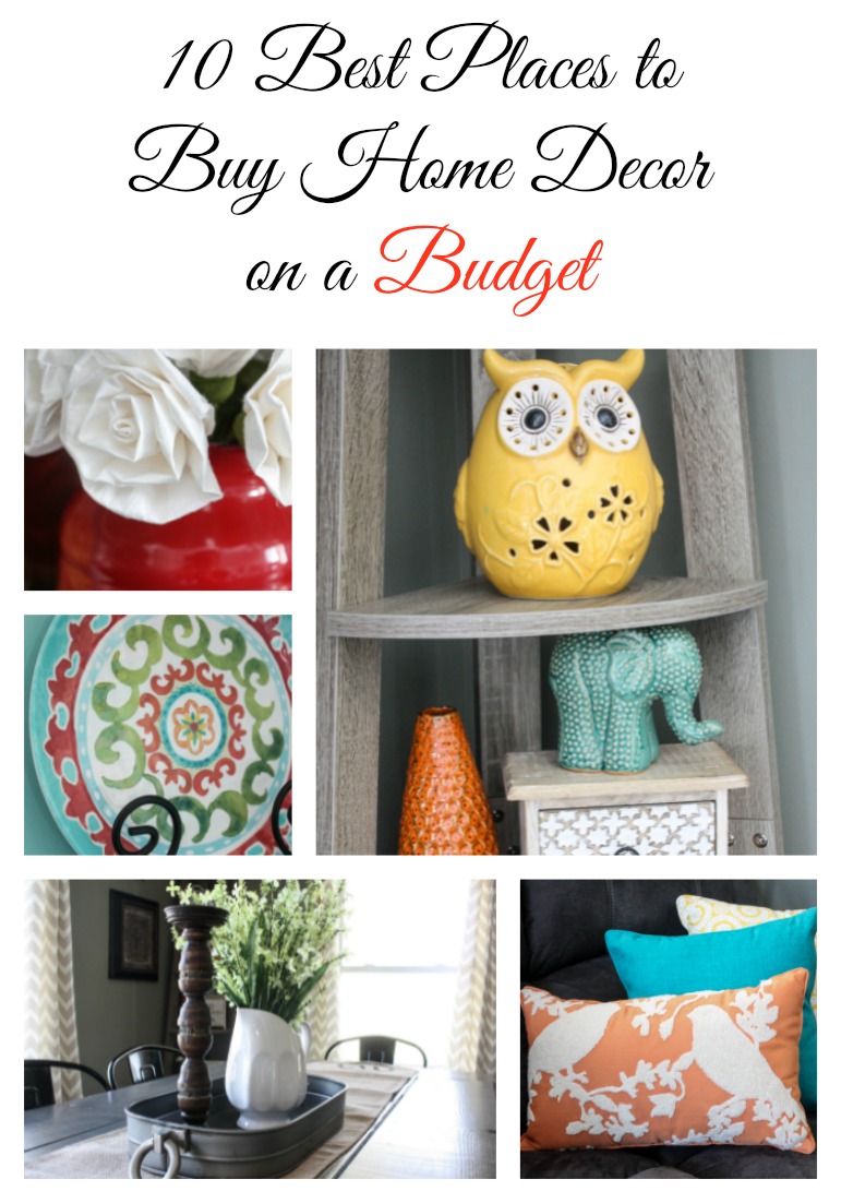 My 10 Favorite Places to Shop for Home Decor on a Budget - Re-Fabbed