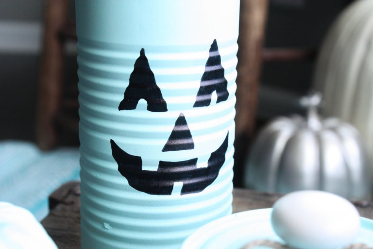 DIY Tin Can Pumpkins - Re-Fabbed