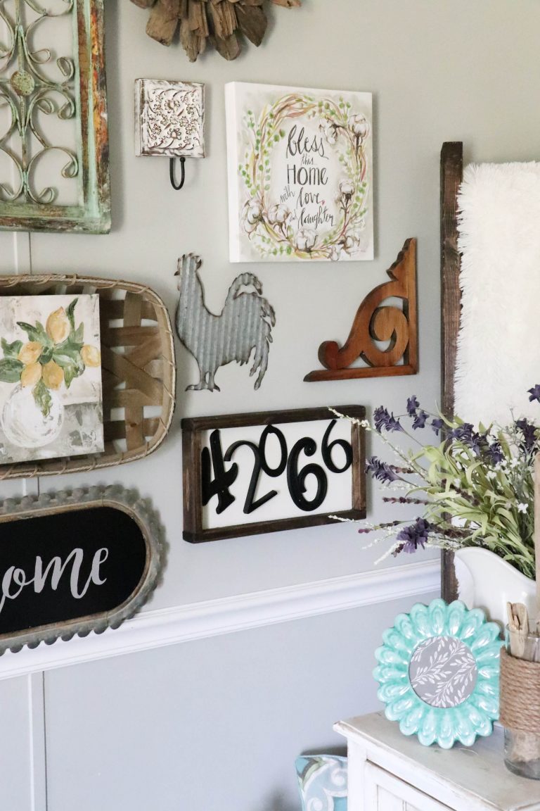 DIY Zip Code Wood Sign for your Gallery Wall - Re-Fabbed