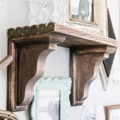 DIY Farmhouse Shelf