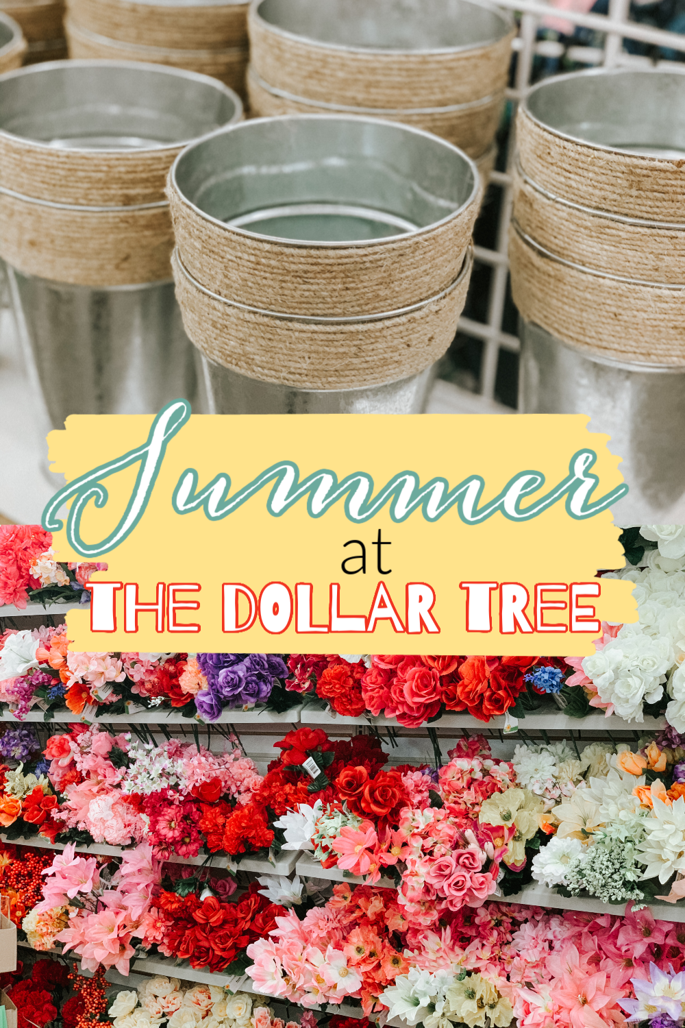 Summer at the Dollar Tree ReFabbed