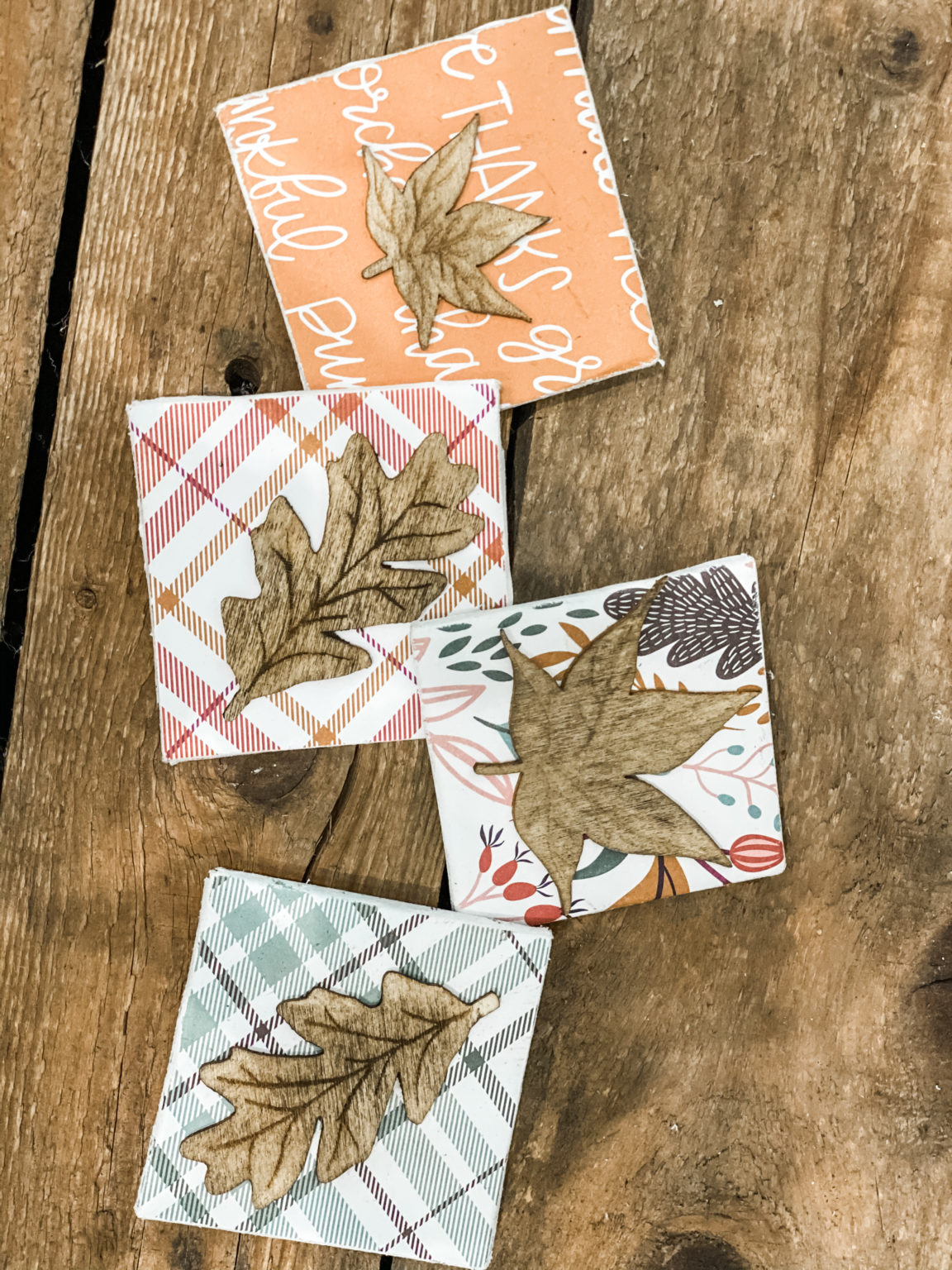 Diy Fall Magnets - Re-fabbed