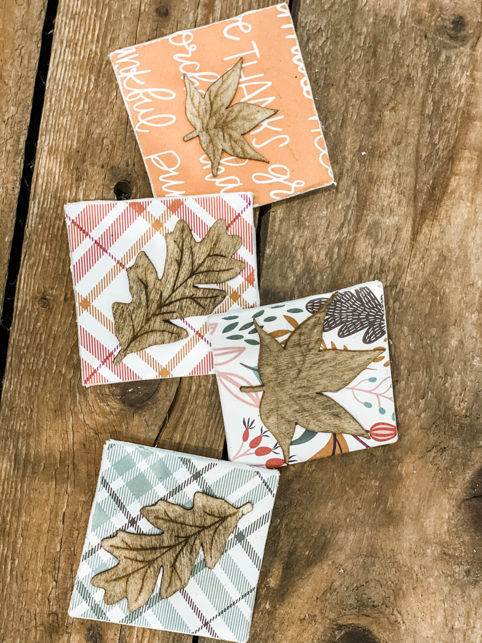 diy fall magnets - Re-Fabbed