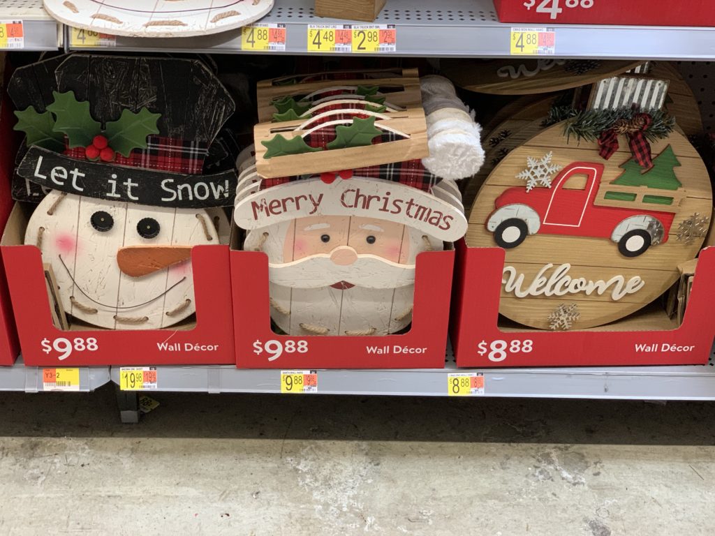 Christmas Decor at Walmart 2020 - Re-Fabbed