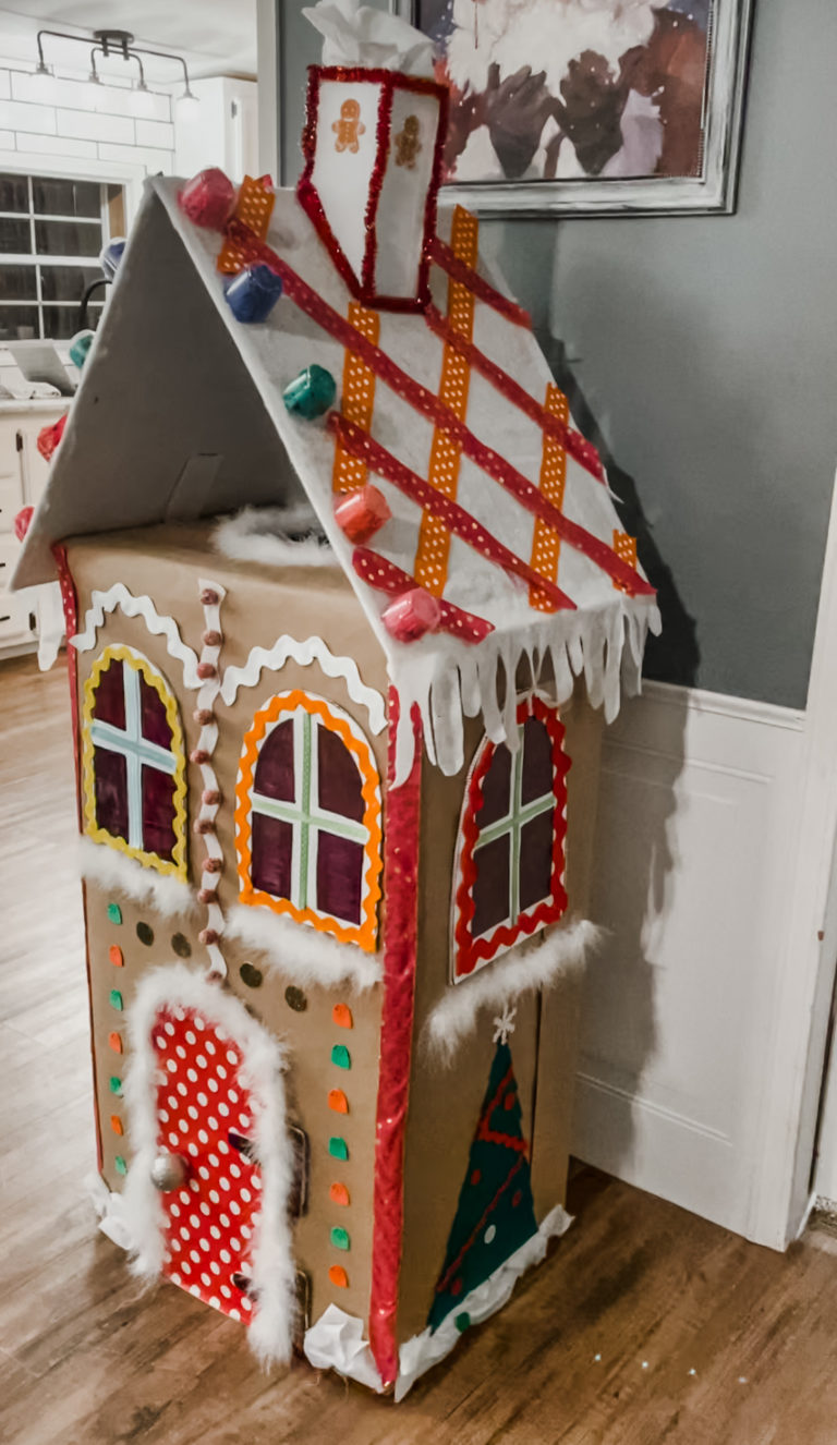 diy life size gingerbread house - Re-Fabbed