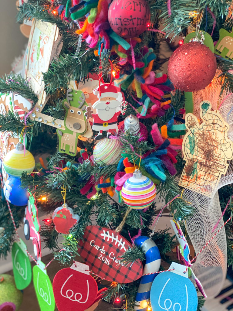 Colorful Playroom Christmas Tree - Re-Fabbed