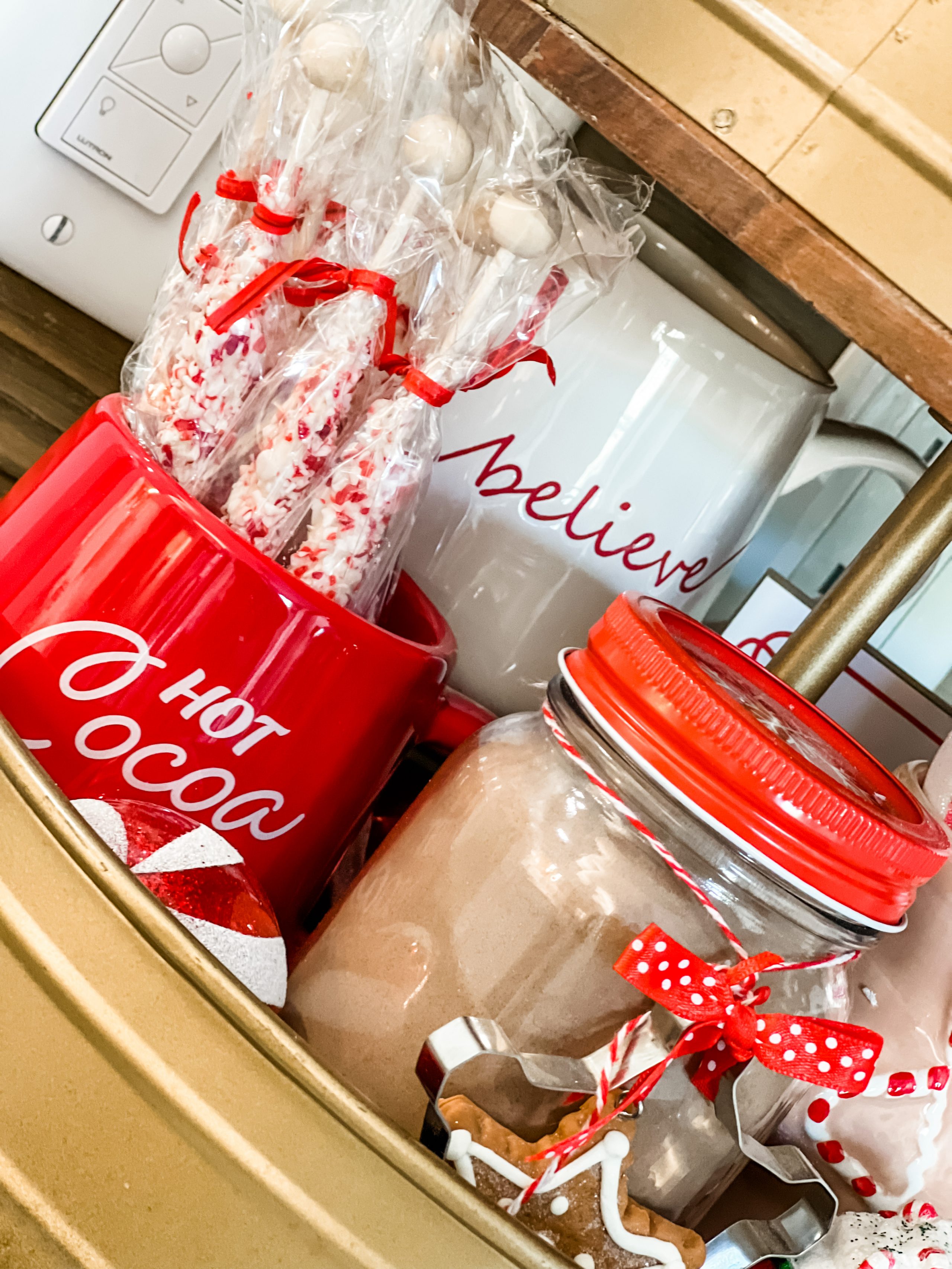 Dollar Tree Hot Cocoa Bar - Re-Fabbed