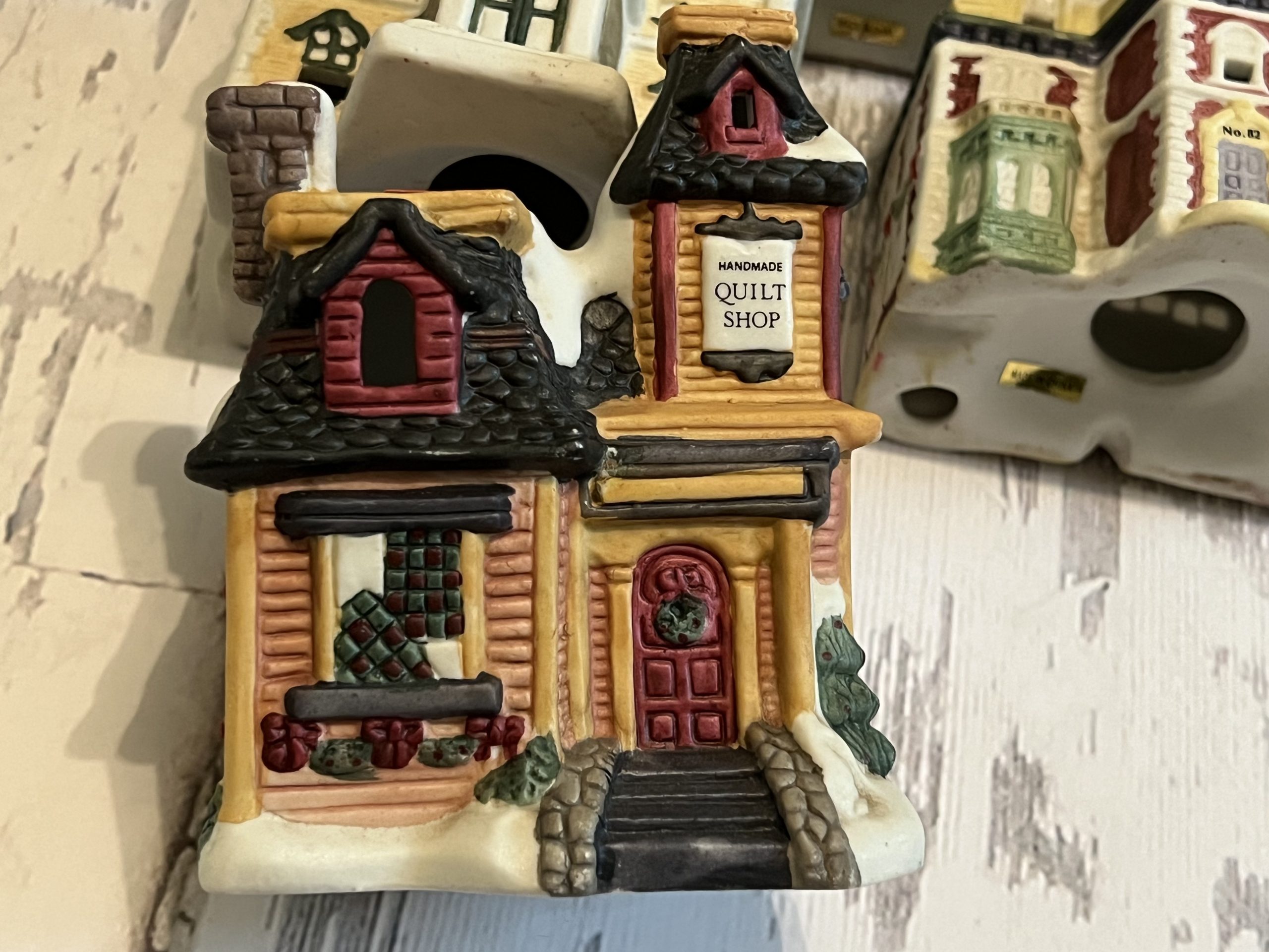 how to make a halloween village - Re-Fabbed