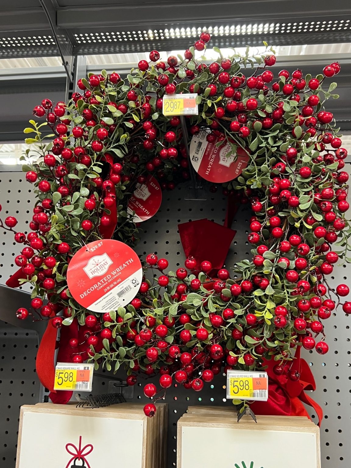 the cutest Walmart Christmas decorations ReFabbed