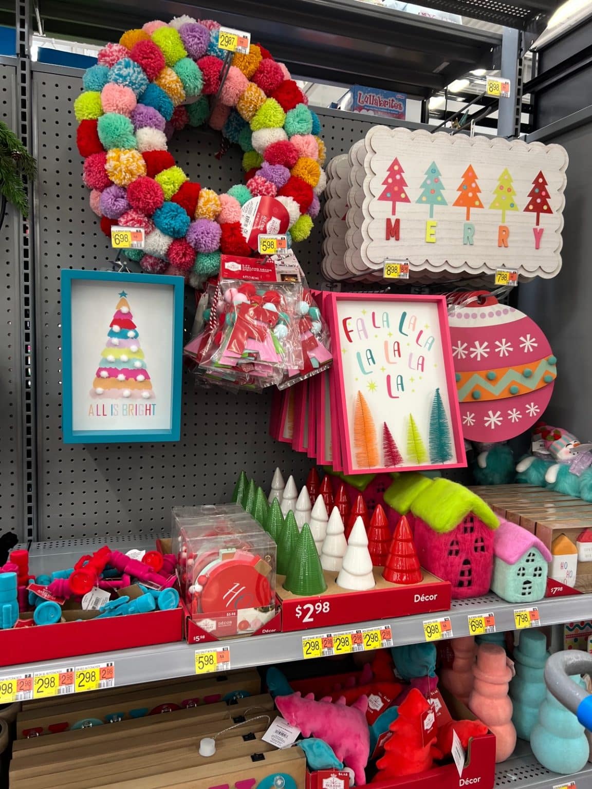 the cutest Walmart Christmas decorations ReFabbed