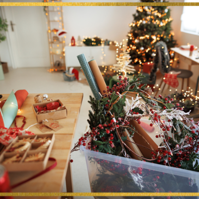 how to prepare your Christmas decor for next year